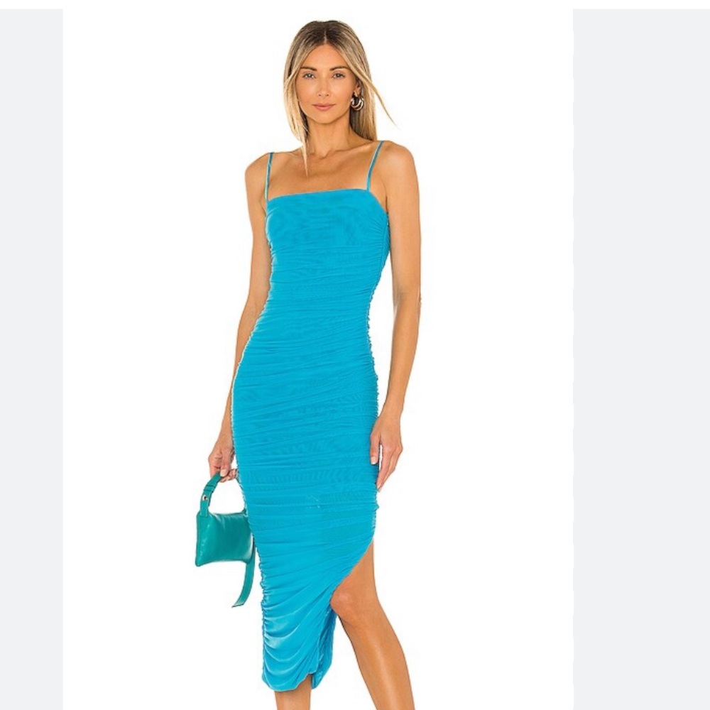 NWT SNDYS x Revolve Blue Simone dress